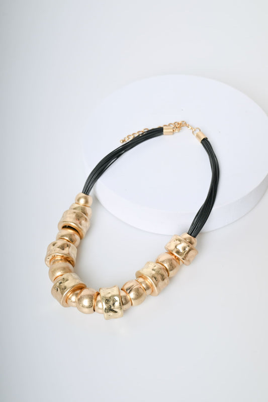 Collana con anelli chunky