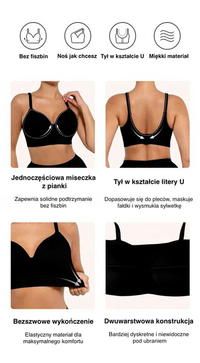 Biustonosz modelujący bez fiszbin Sylla